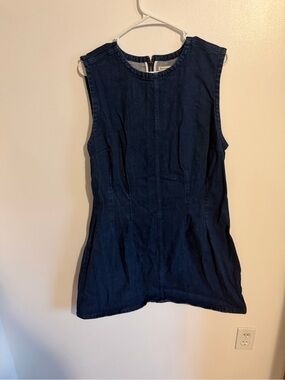Abercrombie High Neck Denim Dress